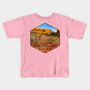 Sunrise in Arches National Park Kids T-Shirt